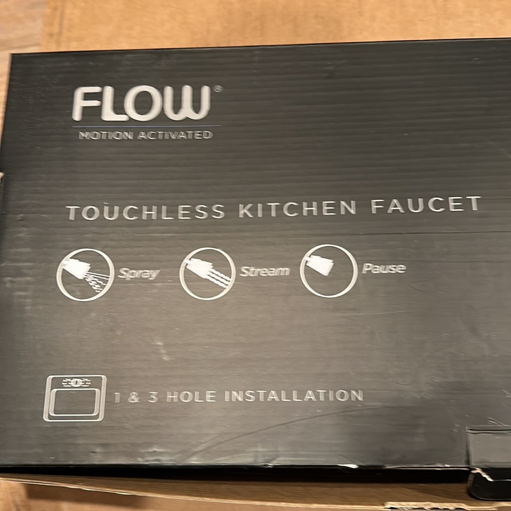 Brand New Open Box Flow Motion Activated Kitchen Faucet - Picture 5 of 7